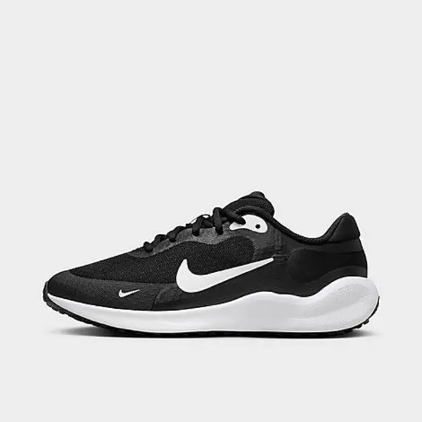 Image of Nike Black & white revolution 7 Youth trainers Black & White UK 1 (EU 33)