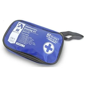 Image of Click Medical Haemostatic Dressing Quick Kit Bag Blue Ref CM1504 Up to