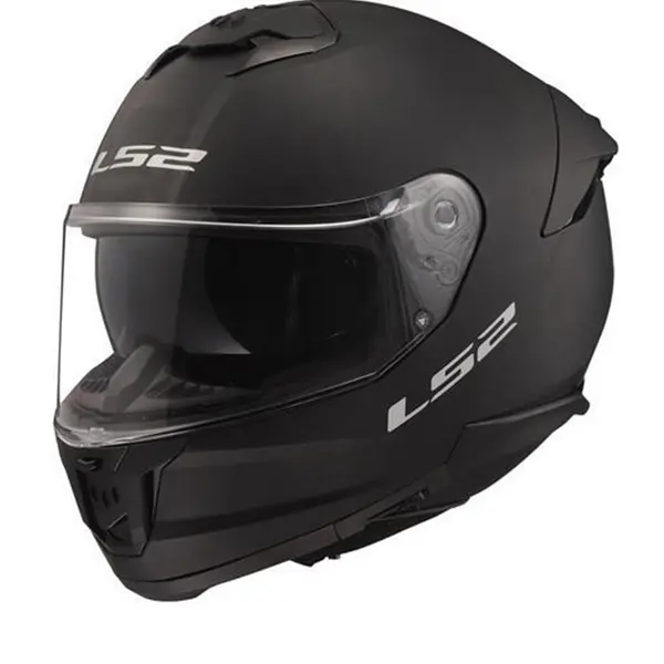 Image of LS2 FF808 Stream II Matt Black 06 Full Face Helmet Size XS