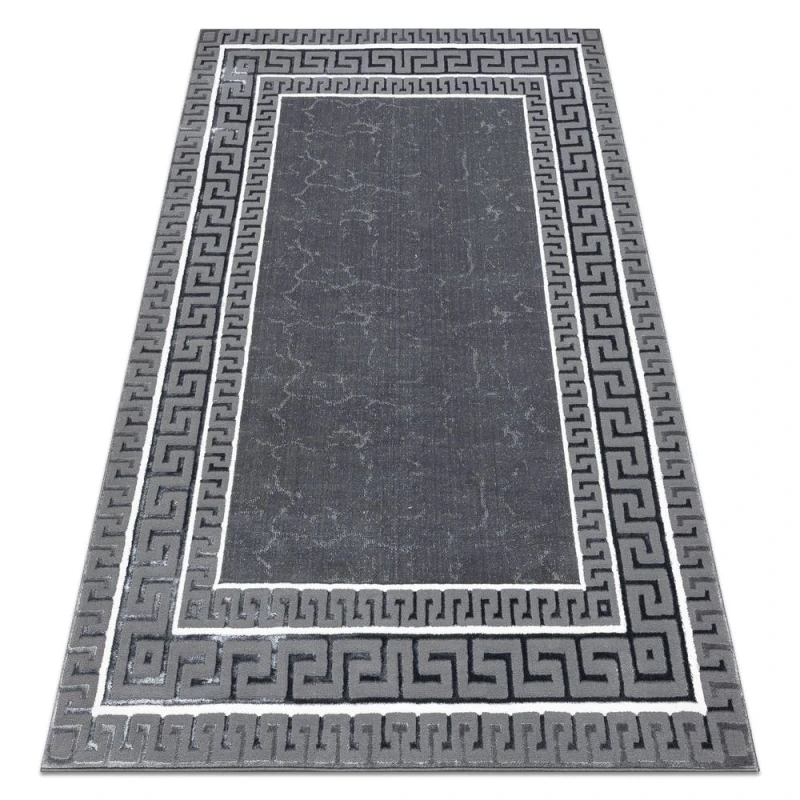 Image of RugsX Allure Rug in Grey Size: 80cm x 150cm Grey Unisex 80cm x 150 cm