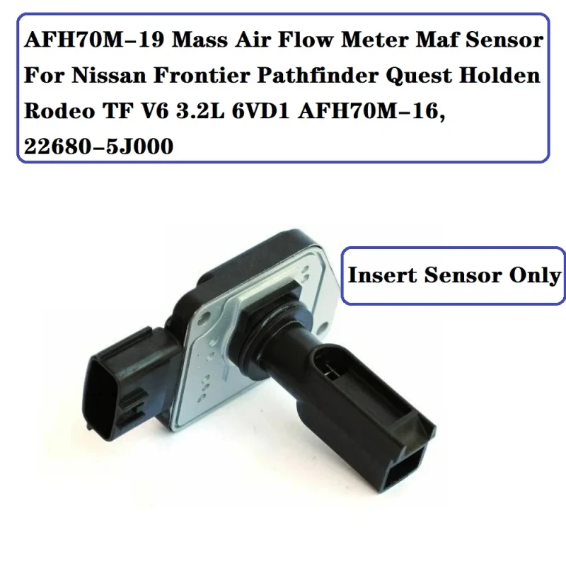 Image of AFH70M-19 New Mass Air Flow Meter Maf Sensor AFM for Holden Rodeo Nissan TF V6 3.2L 6VD1 3 pin AFH70-16 / 22680-5J000