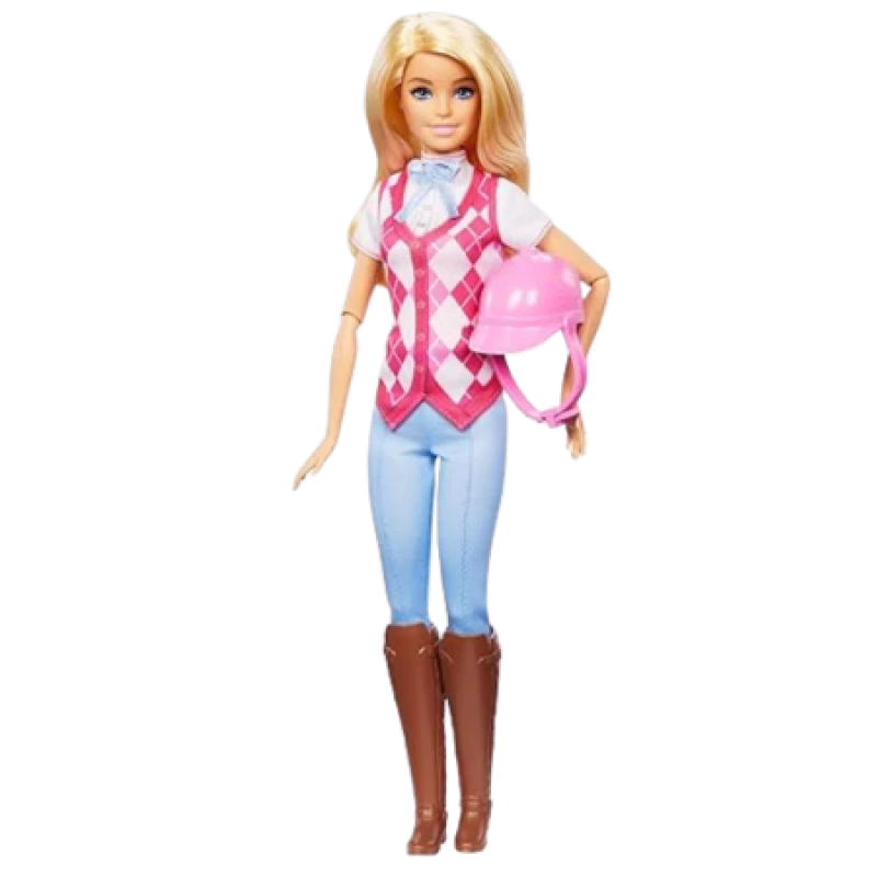 Image of Barbie Malibu Doll with Riding Clothes & Accessories