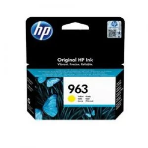 Image of HP 963 Yellow Ink Cartridge