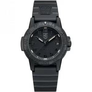 Image of Mens Luminox 0300 Series Leatherback Sea Turtle Blackout Watch
