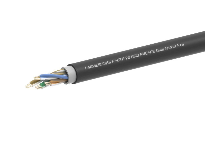 Image of Lanview LVN-CAT6PE-2FUTP-305M networking cable