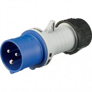 Image of K9001BLU 16AMP IP44 2P+ E Plug 250-Volt