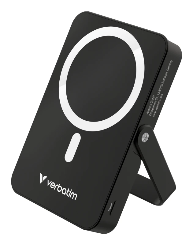 Image of Verbatim Charge 'n' Go Magnetic Wireless Power Bank with sta