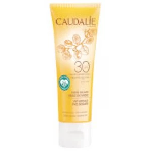 Image of Caudalie Anti-wrinkle Face Sun Care Lotion SPF 30 50ml