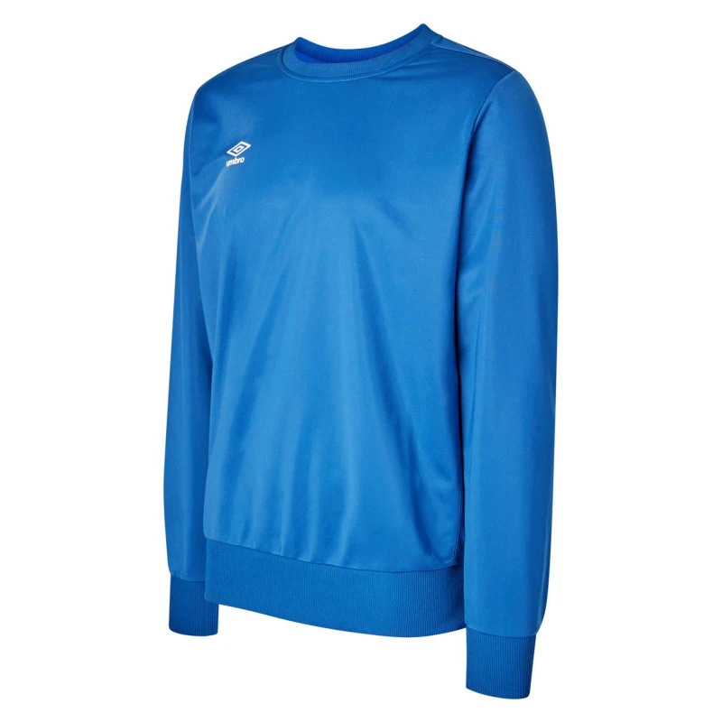 Image of Umbro Umbro Men Polyester Sweatshirt in Blue Size: Small Blue S Male 5063300939932