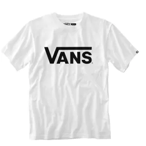 Image of Vans Classic Raglan Boys T-Shirt - White/Black, Size L