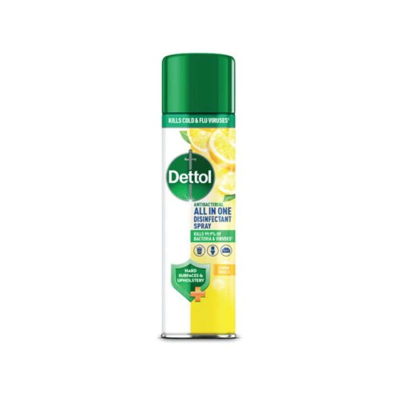 Image of Dettol Dettol All In One Disinfectant Spray Lemon 300ml (Pack of 6) 3273739 3273739