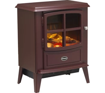 Image of DIMPLEX Brayford BFD20BRG Electric Stove Fire - Burgundy