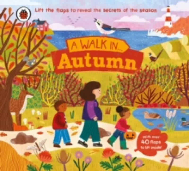 Image of A Walk in Autumn : Lift the flaps to reveal the secrets of the season Board book