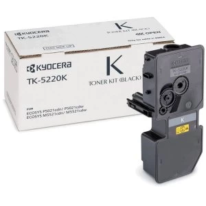 Image of Kyocera TK5220K Black Laser Toner Ink Cartridge