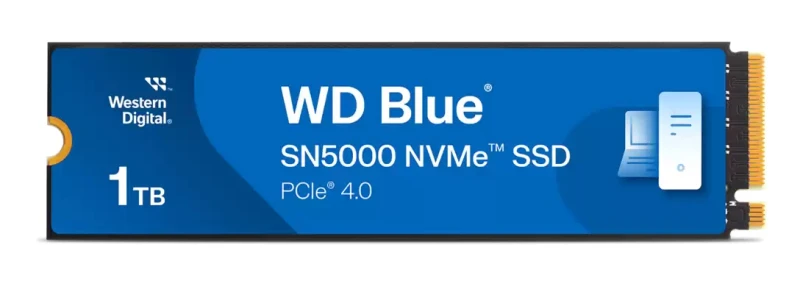 Image of Western Digital Blue SN5000 1TB M.2 PCI Express 4.0 NVMe