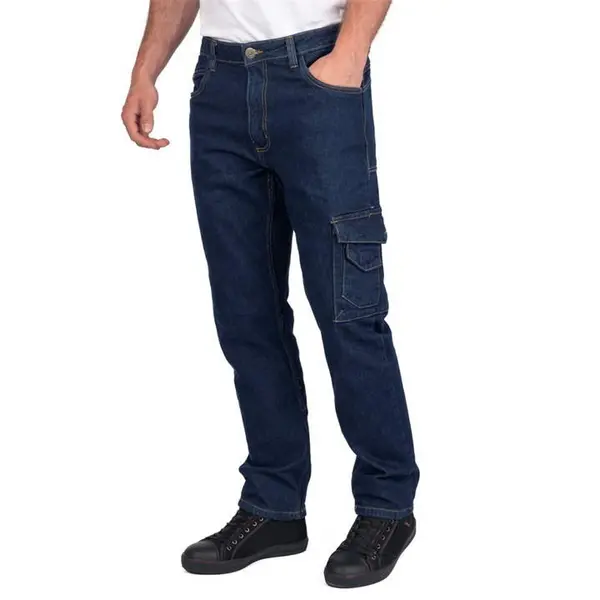Image of Lee Cooper Stretch Carpenter Jeans Mens - Blue 34 R