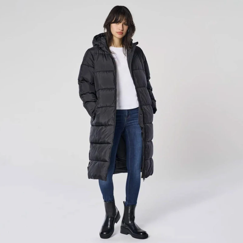 Image of Only Montana Puffer Coat Black female 10