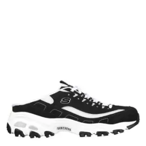 Image of Skechers Back Layered Qtr Webbing Lace - Black