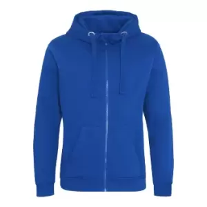 Image of AWDis Just Hoods Mens Graduate Heavyweight Full Zip Hoodie (L) (Royal Blue)