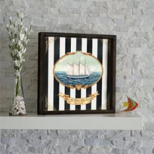 Image of KZM588 Multicolor Decorative Framed MDF Painting