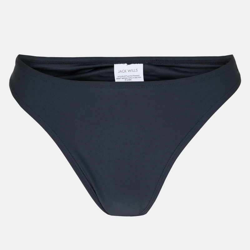 Image of Jack Wills High Waist Tanga Pant - Black 6