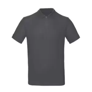 Image of B&C Mens Inspire Polo (XL) (Dark Grey)