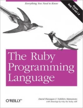 Image of The Ruby programming language by David Flanagan