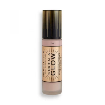 Image of Makeup Revolution Conceal & Glow Foundation F0.5 (23ml)