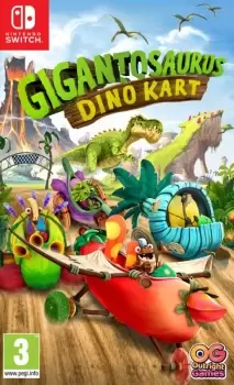 Image of Gigantosaurus Dino Kart Nintendo Switch Game