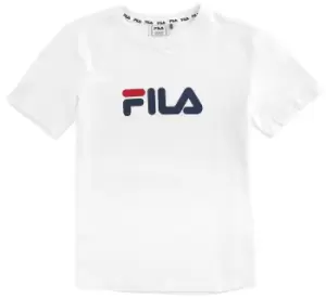 Image of Fila Solberg Classic Logo Tee T-Shirt white