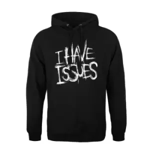 Image of Grindstore Mens I Have Issues Hoodie (S) (Black)