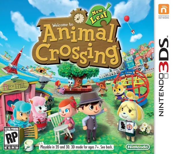 Image of Wellcome To Animal Crossing New Leaf Nintendo 3DS Game
