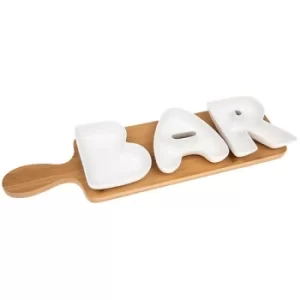 Image of White Bamboo B.A.R Set