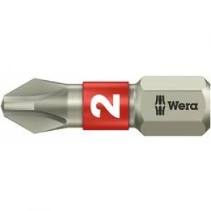 Image of Philips bit PH 1 Wera 38511 TS PH 1 X 25 MM Stainless steel