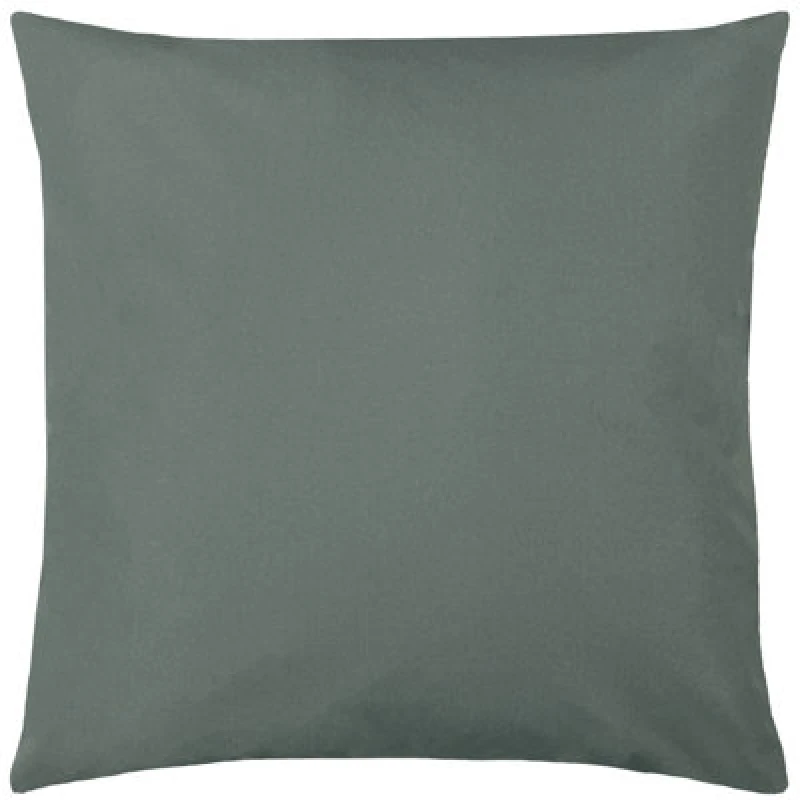 Image of Furn Furn Plain Water & UV Resistant Reversible Outdoor Cushion in Grey Size: 55cm x 55cm Grey 55cm x 55cm Unisex 5025532747792