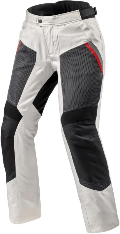 Image of Rev It Tornado 4 H2O Ladies Motorcycle Trousers 44 Silver Black Standard (UK 16) Silver Black