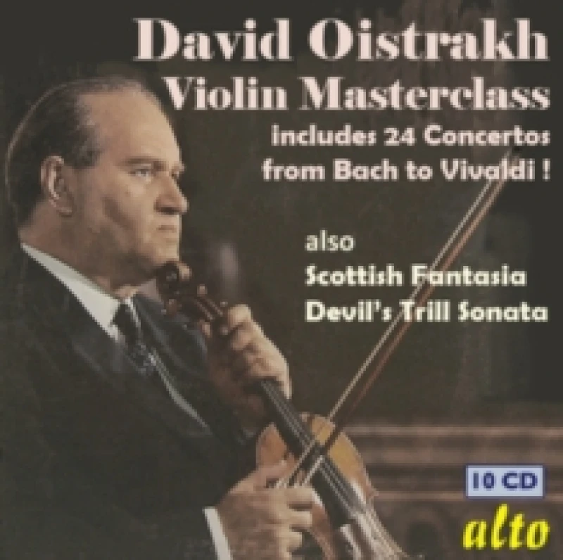 Image of David Oistrakh: Violin Masterclass CD / Box Set