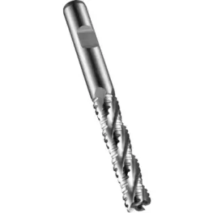 Image of C403 36.00MM HSS-E Flatted Shank Long Series Roughing End Mill DIN 844 L
