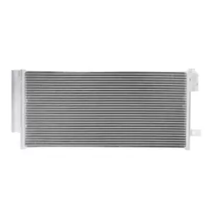 Image of RIDEX Condenser 448C0126 AC Condenser,Condenser, air conditioning OPEL,FIAT,ALFA ROMEO,Corsa D Schragheck (S07),GRANDE PUNTO (199),PUNTO EVO (199)