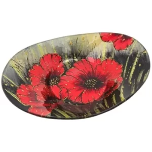 Image of Poppy Oval Bowl Small