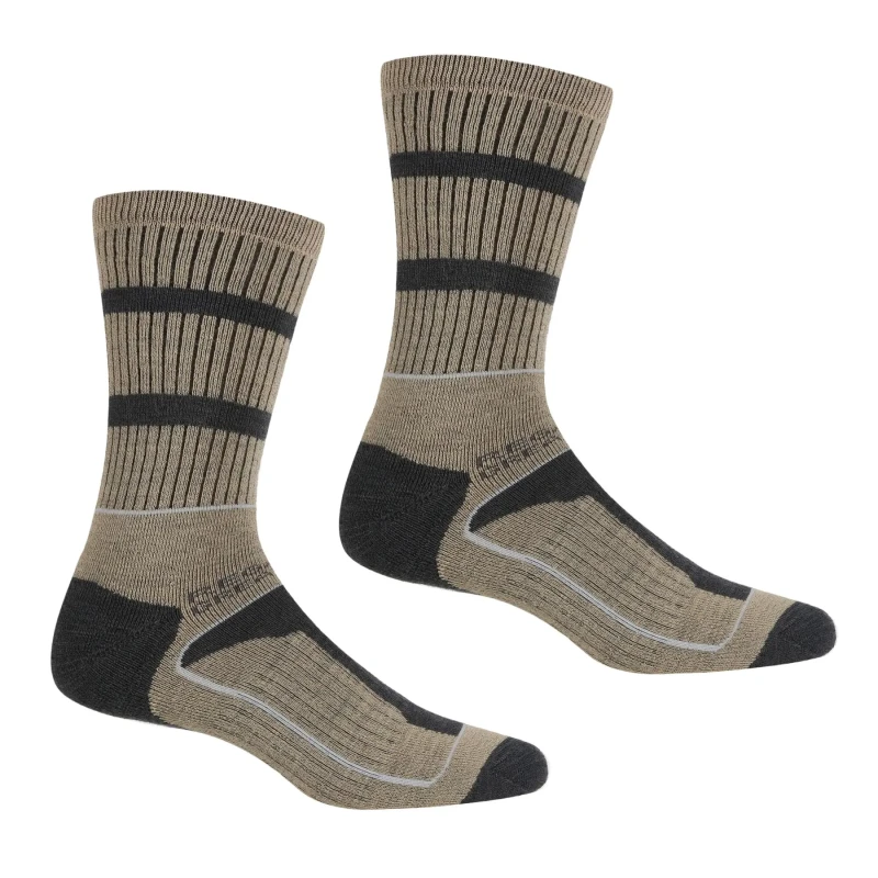 Image of Regatta Regatta Men Samaris 2 Season Sock in Mid Grey Size: 9-12 Mid Grey 9-12 Male 5059404207138