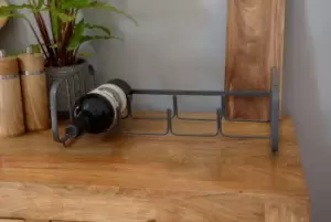 Image of Stackable Bottle Rack, Iron Wire