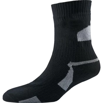 Image of Ankle Length, Black & Grey, XL Waterproof Socks