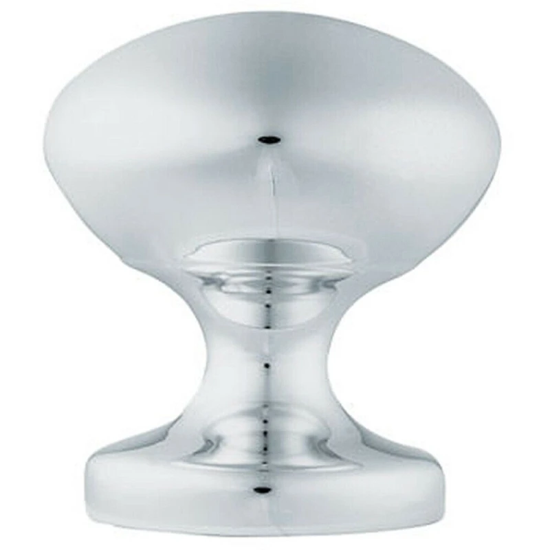 Image of Loops 57mm OCTAGONAL Centre Door Knob Victorian Polished Chrome Outdoor Handle Multi unisex