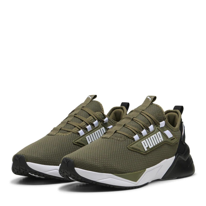 Image of Puma Retaliate 3 Runners Mens Olive/Black male 10 (44.5)