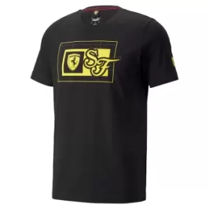 Image of 2022 Ferrari Race Graphic Tee (Black)