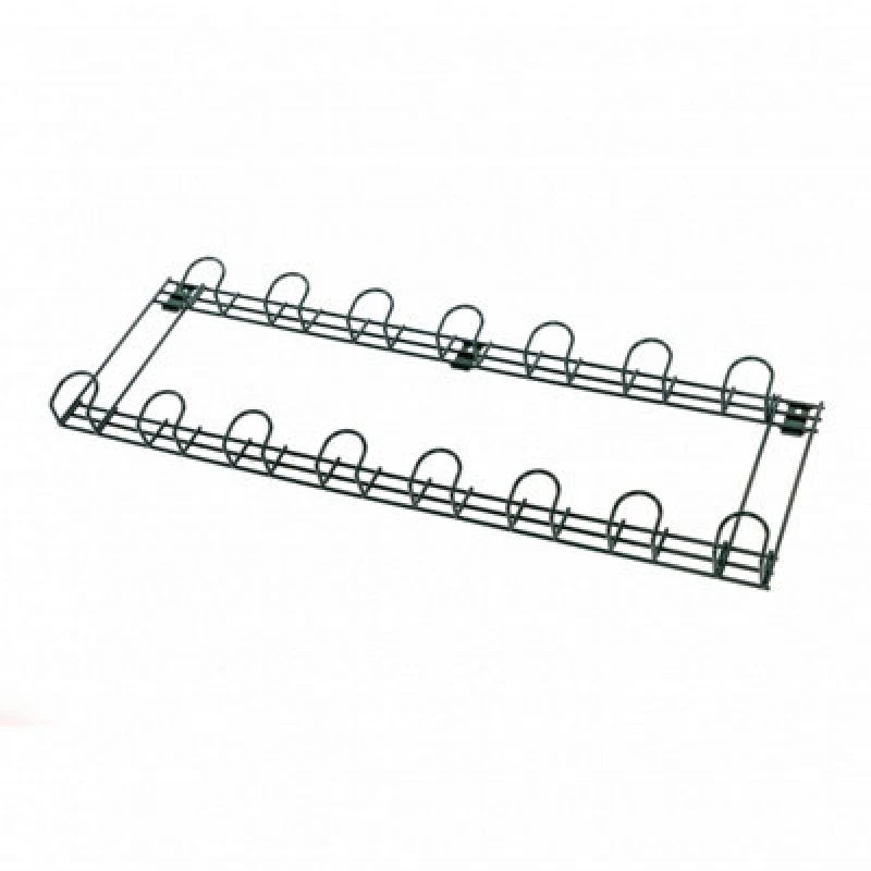 Image of Oypla 15 Hook Wall Mounted Garden Tool Storage Rack Hanger Shed & Garage