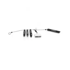 Image of C2G Universal 4K HDMI Adapter Ring with Color Coded Mini DisplayPort DisplayPort USB-C and Lightning