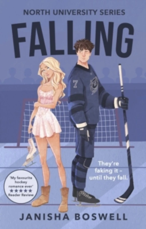 Image of Falling : A spicy, 2026 must-read fake-dating college romance with a figure skater x ice hockey player Paperback / softback