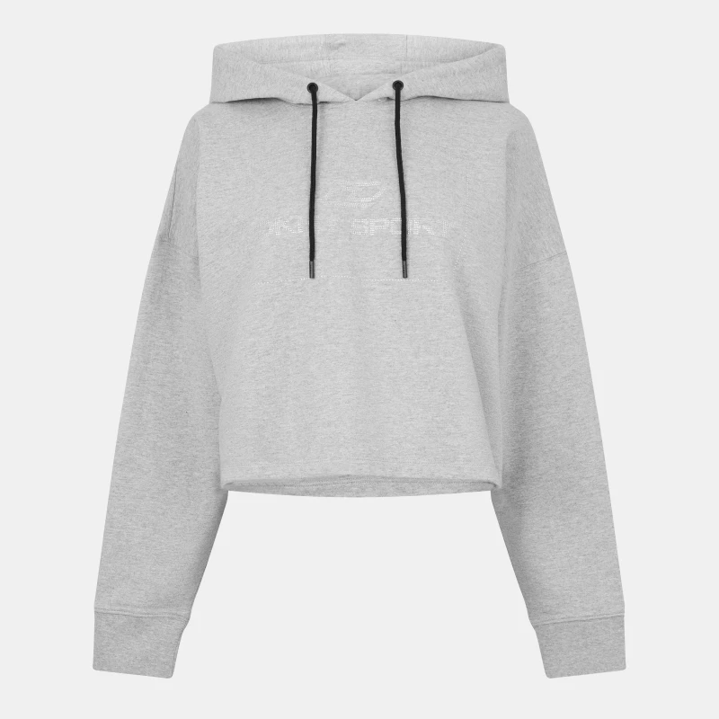 Image of DKNY Womens Logo Regular Fit T-Shirt Pearl Hgr female 10 (S)